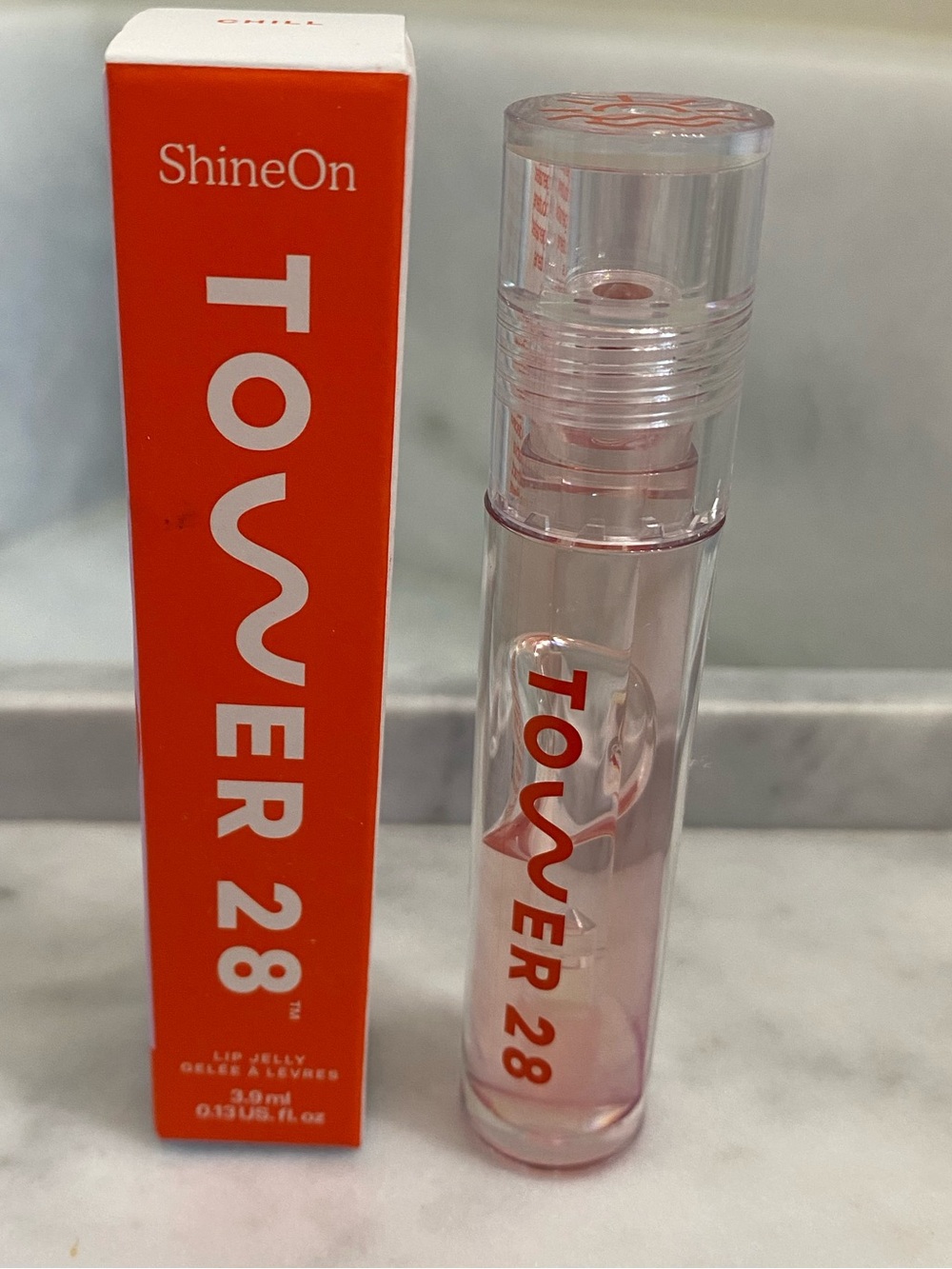 NIB Tower 28 ShineOn Lip Jelly chill hydrating, lip, jelly